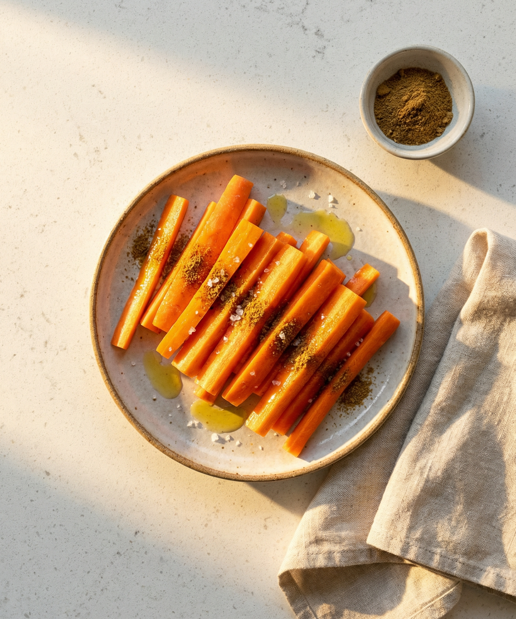 Cumin Carrot Batons