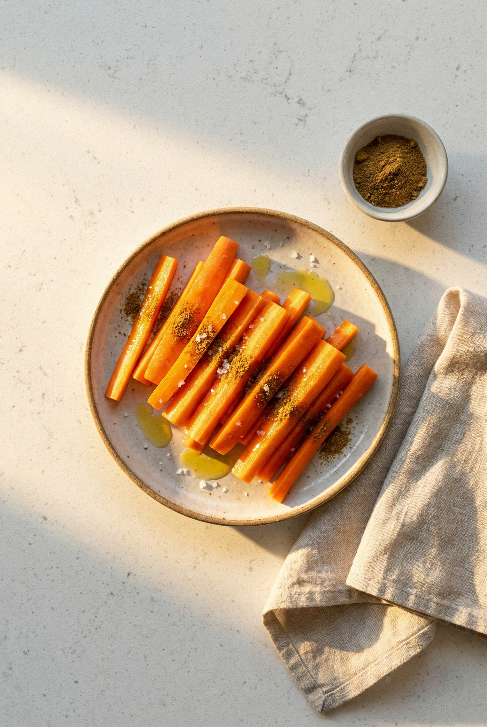 Cumin Carrot Batons