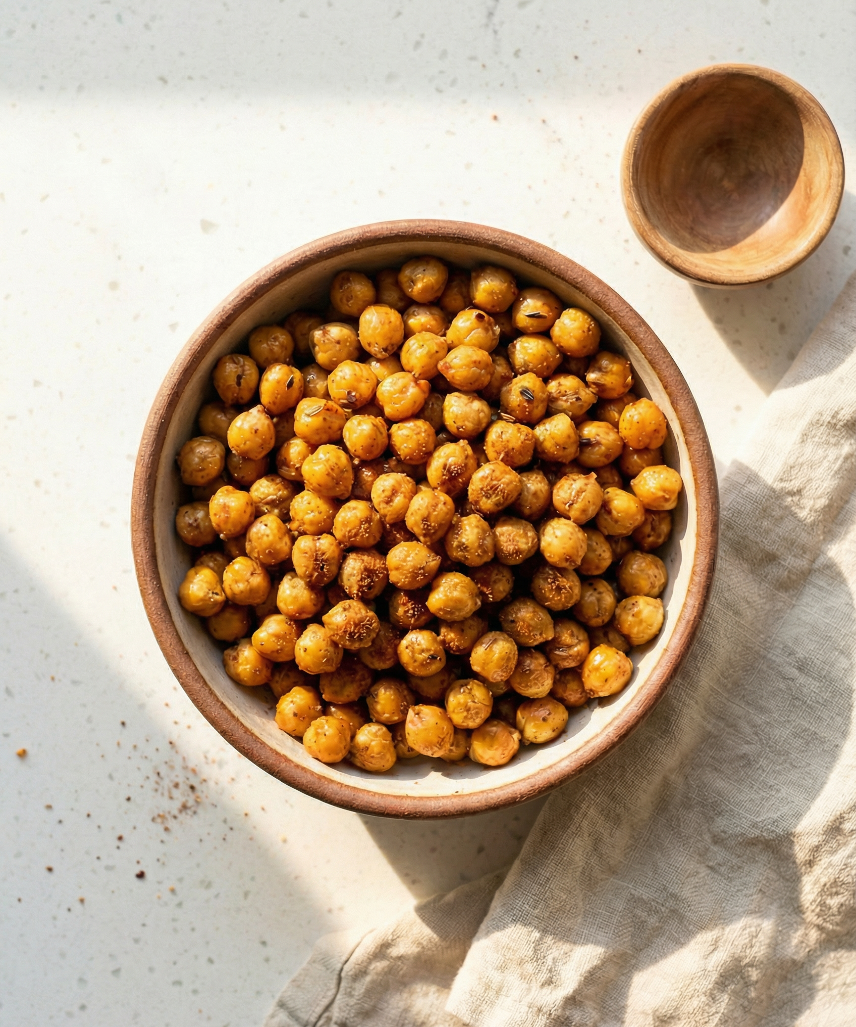 Spicy Roasted Chickpeas