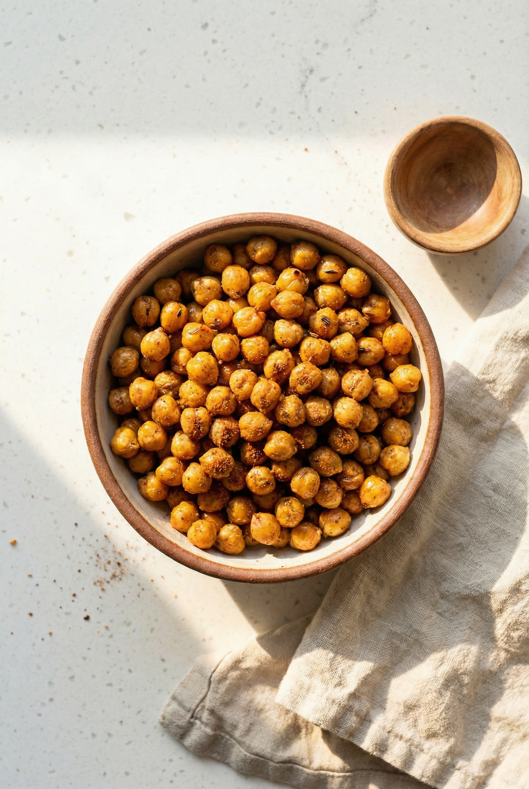 Spicy Roasted Chickpeas