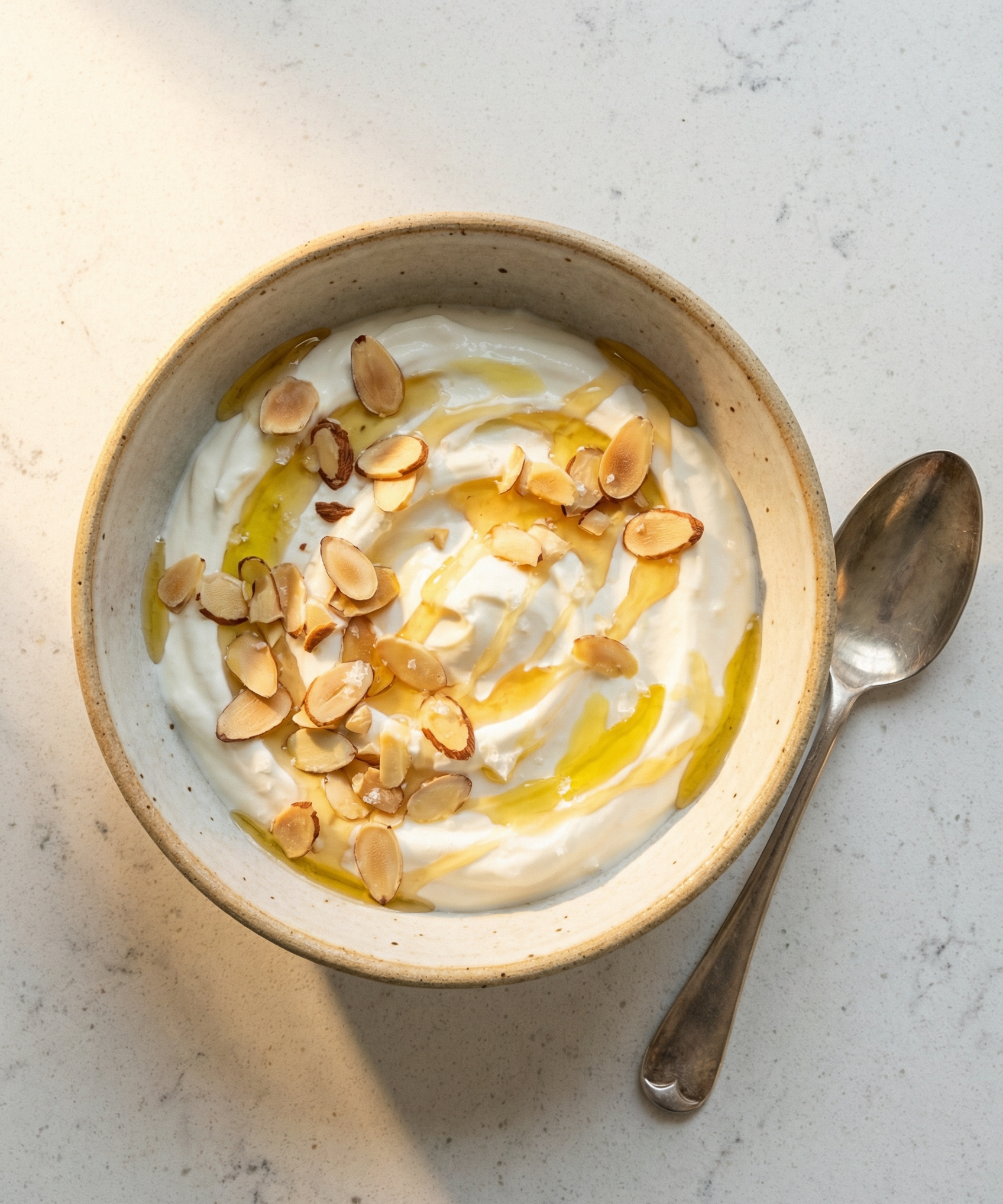 Greek Yogurt Bowl with Toasted Almonds