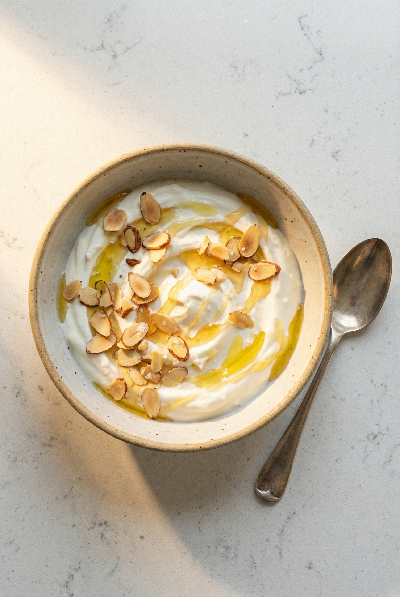 Greek Yogurt Bowl with Toasted Almonds