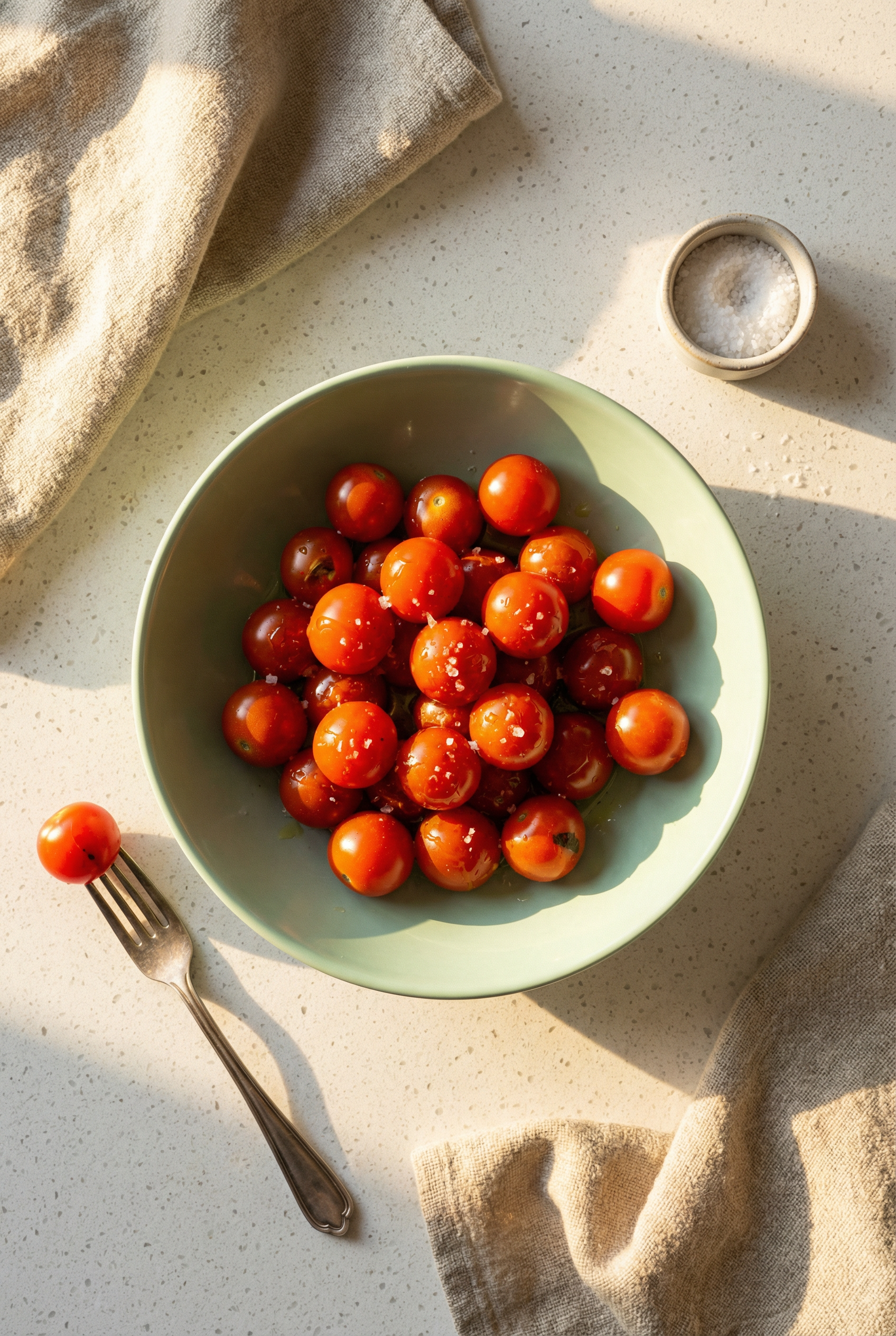 Simply Dressed Cherry Tomatoes